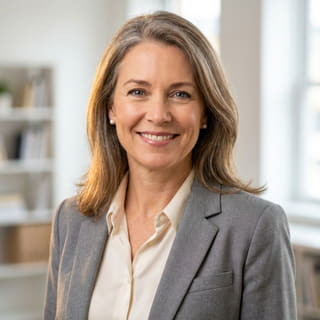 Sarah Coleman, directrice financière chez Mistral Rendia, photographiée pour une photo de profil