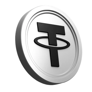 Illustration du coin Tether USDT au sein de la plateforme, rubrique Information